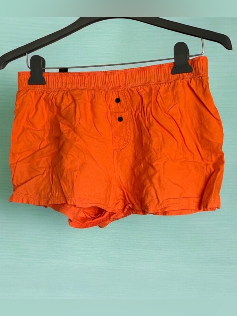 PINK Victoria's Secret Orange Lounge Shorts